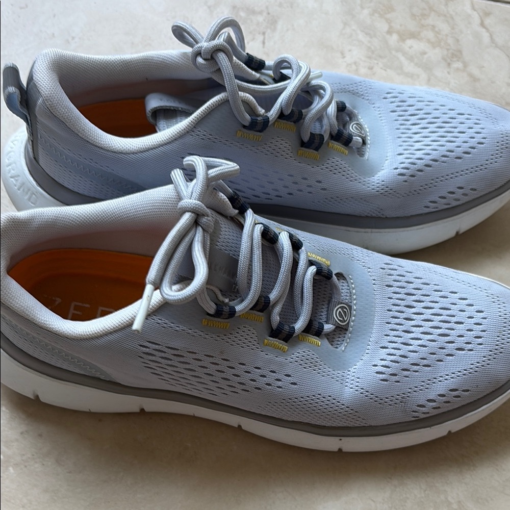 ⭐️⭐️SALE🌟🌟 Cole Haan blue-Gray Sneakers with Breathable Mesh and Cushioned Sole